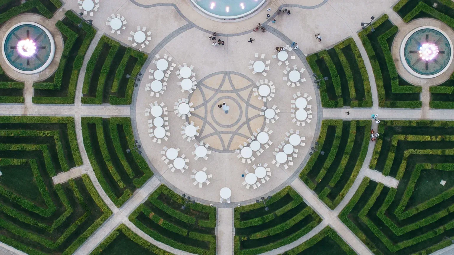 Giardini Reggia dei Tessali rito civile all’aperto